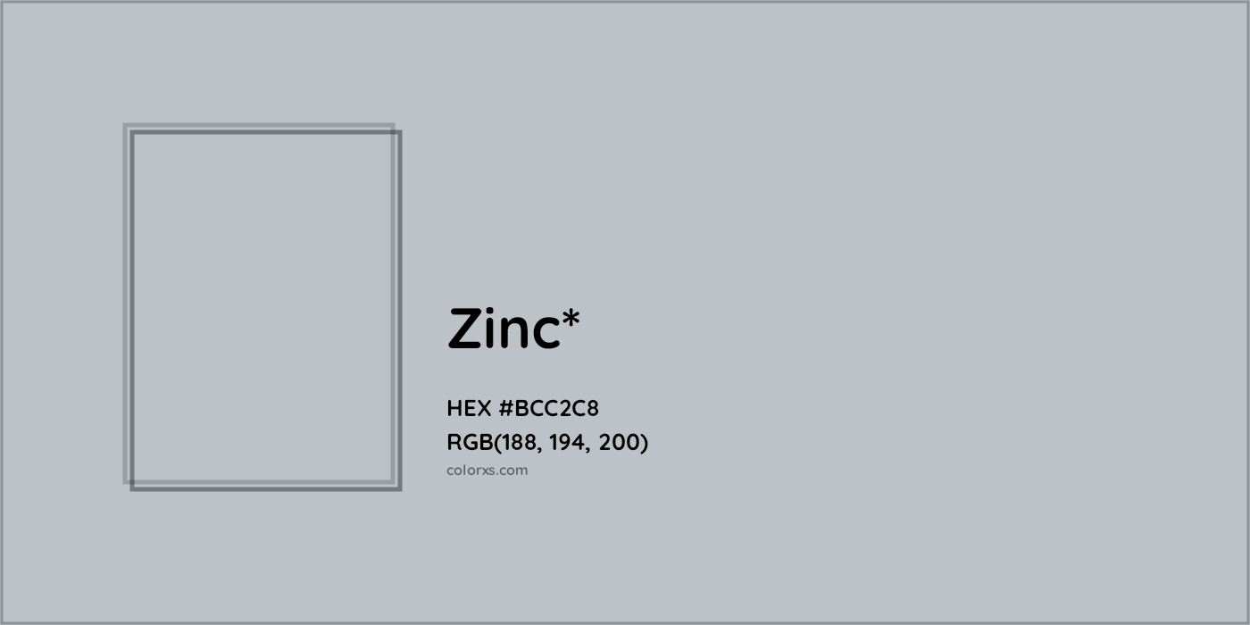 HEX #BCC2C8 Color Name, Color Code, Palettes, Similar Paints, Images