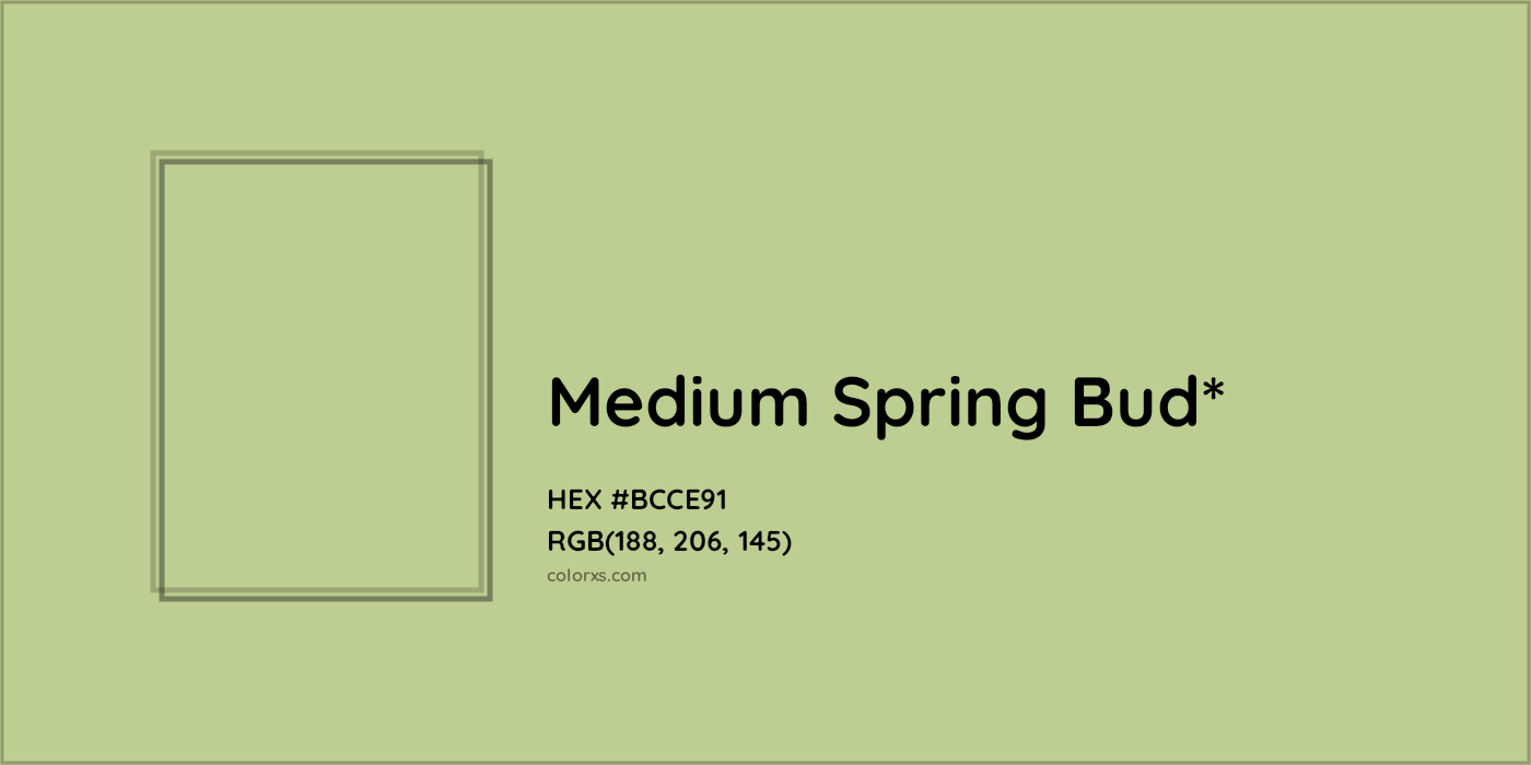 HEX #BCCE91 Color Name, Color Code, Palettes, Similar Paints, Images