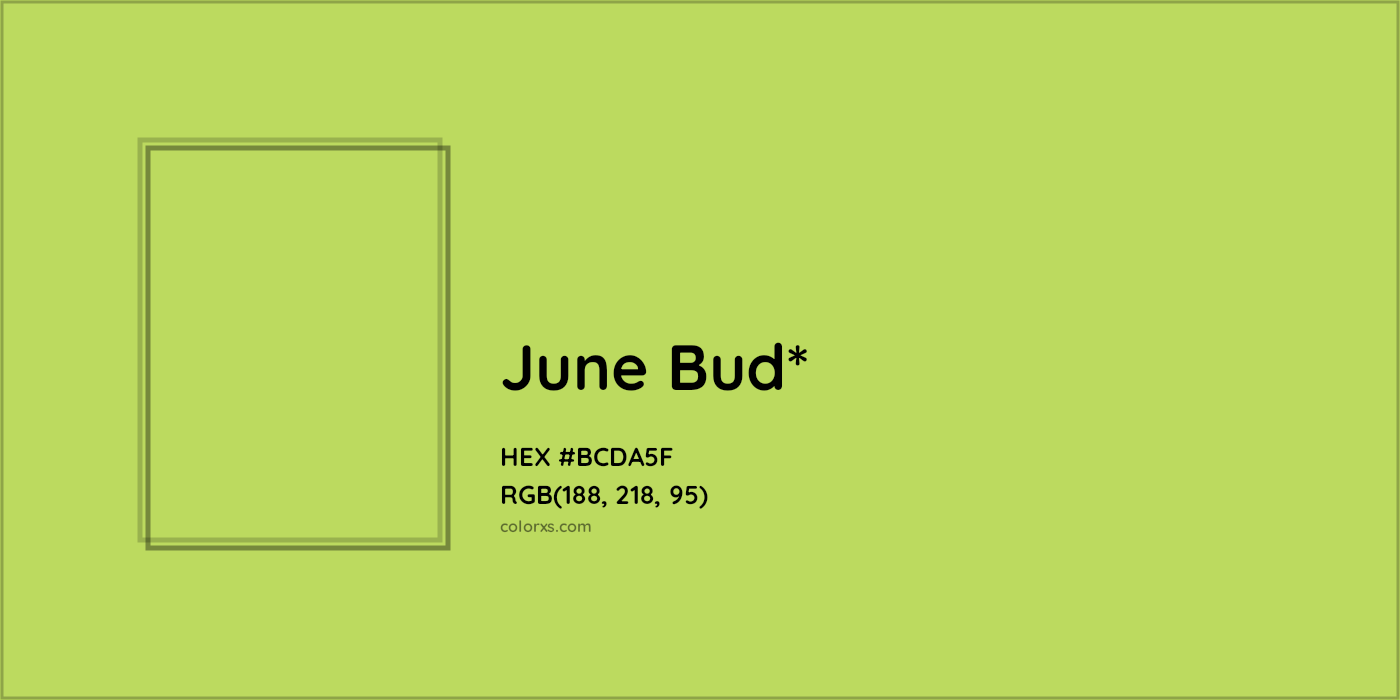 HEX #BCDA5F Color Name, Color Code, Palettes, Similar Paints, Images