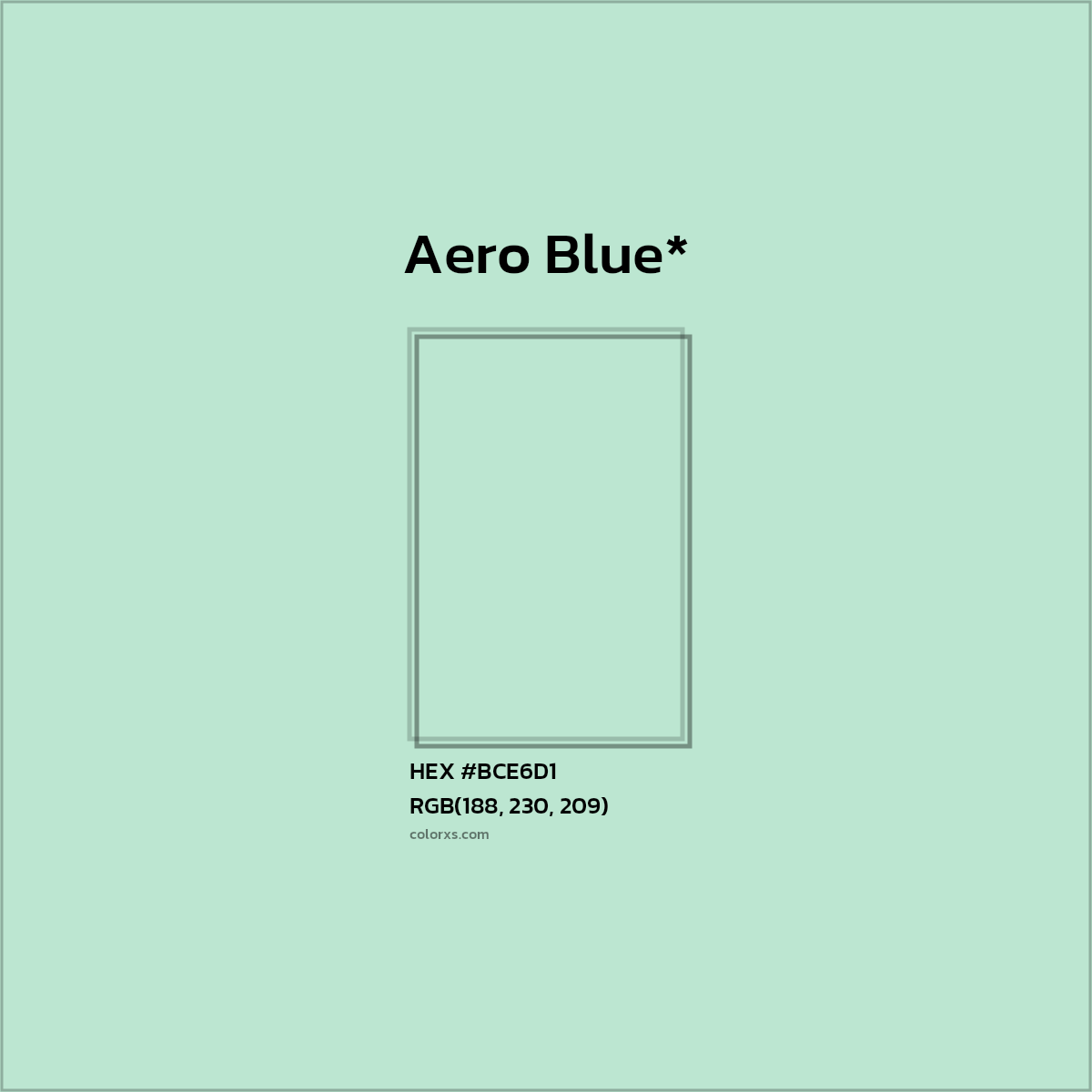 HEX #BCE6D1 Color Name, Color Code, Palettes, Similar Paints, Images