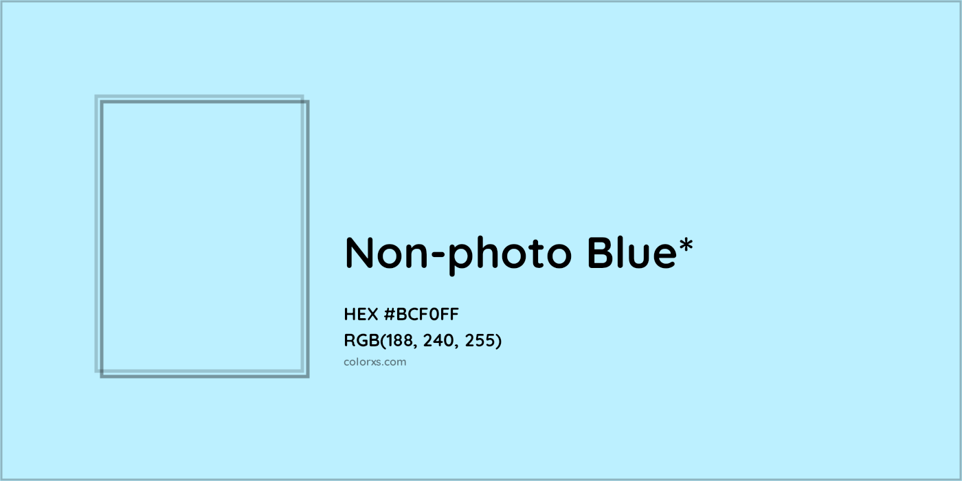 HEX #BCF0FF Color Name, Color Code, Palettes, Similar Paints, Images