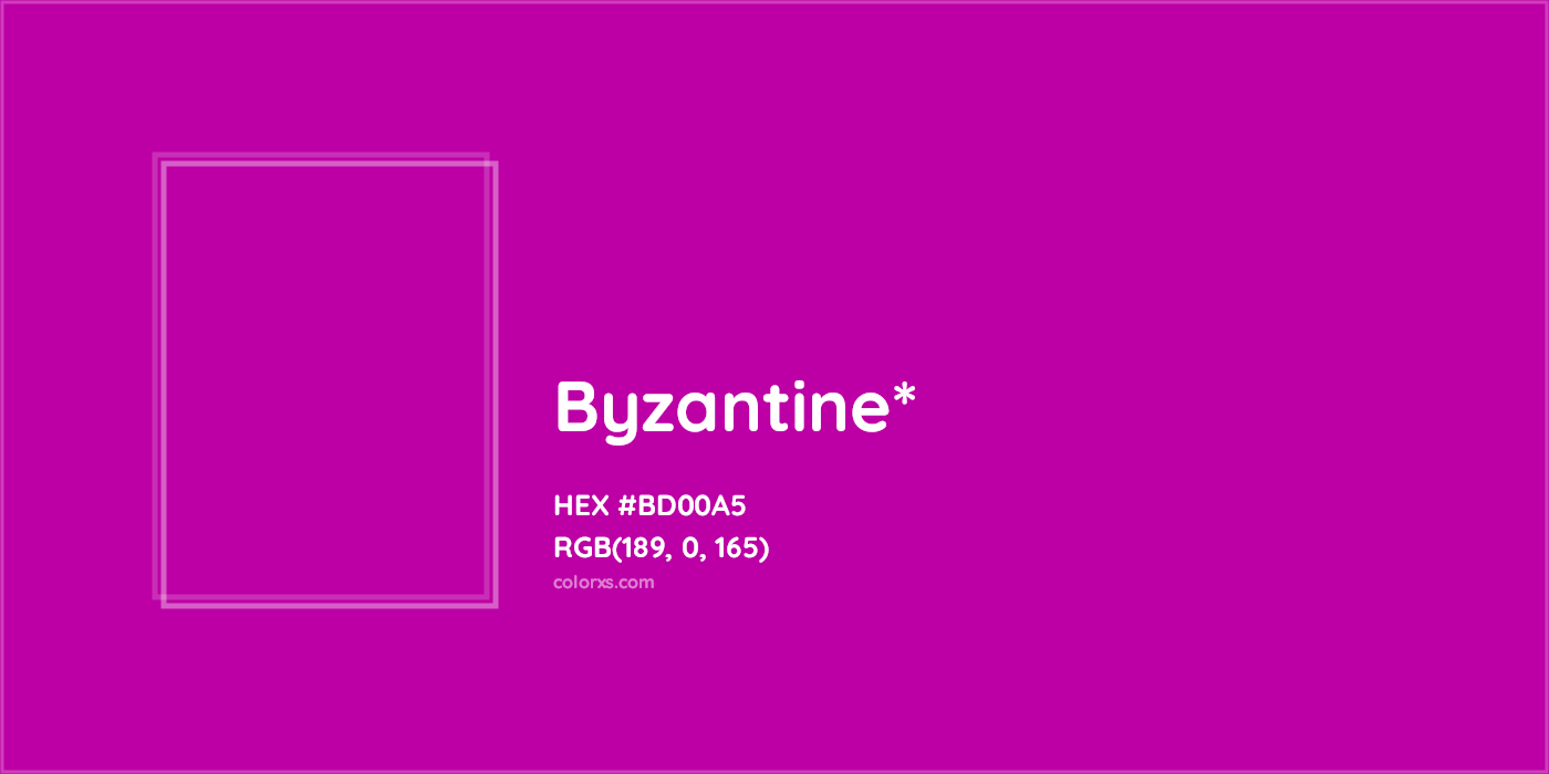 HEX #BD00A5 Color Name, Color Code, Palettes, Similar Paints, Images