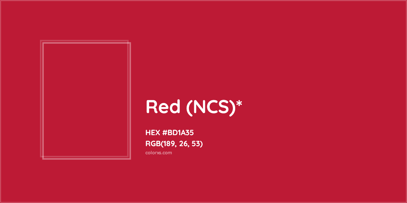 HEX #BD1A35 Color Name, Color Code, Palettes, Similar Paints, Images