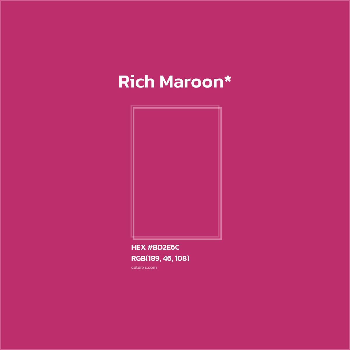 HEX #BD2E6C Color Name, Color Code, Palettes, Similar Paints, Images