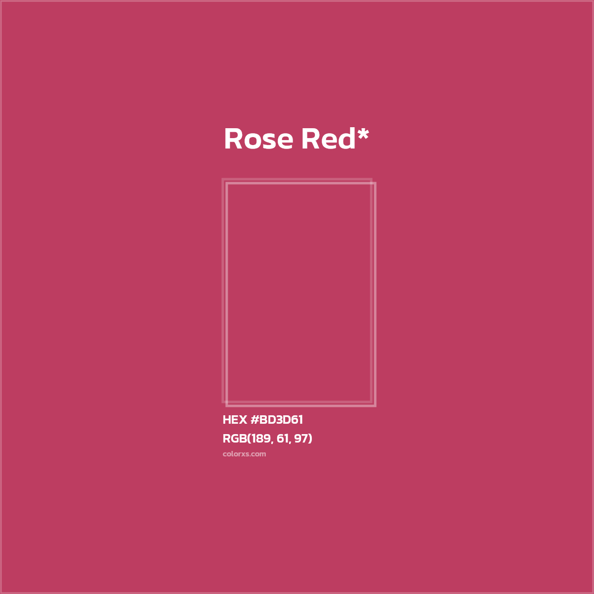 HEX #BD3D61 Color Name, Color Code, Palettes, Similar Paints, Images