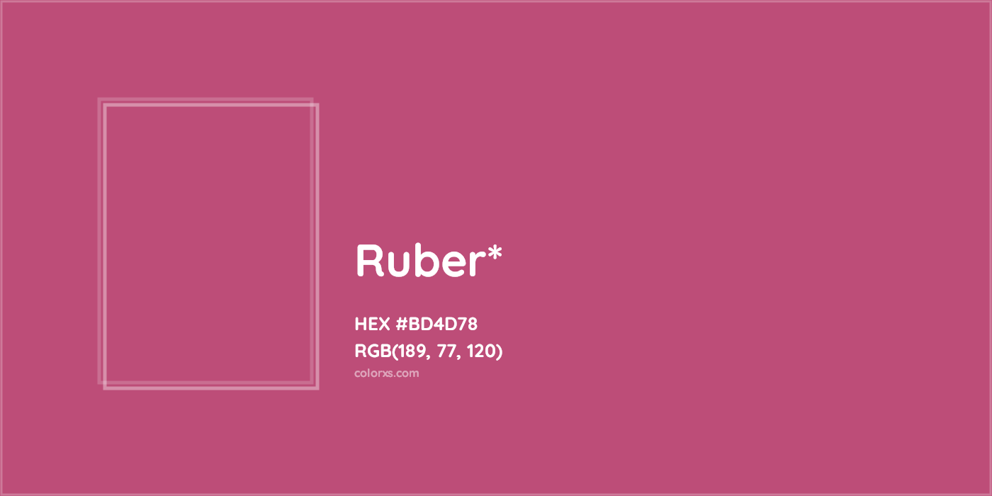 HEX #BD4D78 Color Name, Color Code, Palettes, Similar Paints, Images