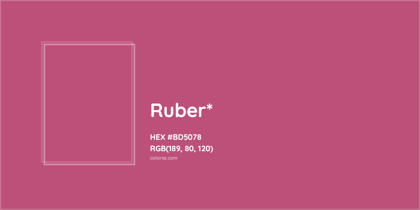 HEX #BD5078 Color Name, Color Code, Palettes, Similar Paints, Images