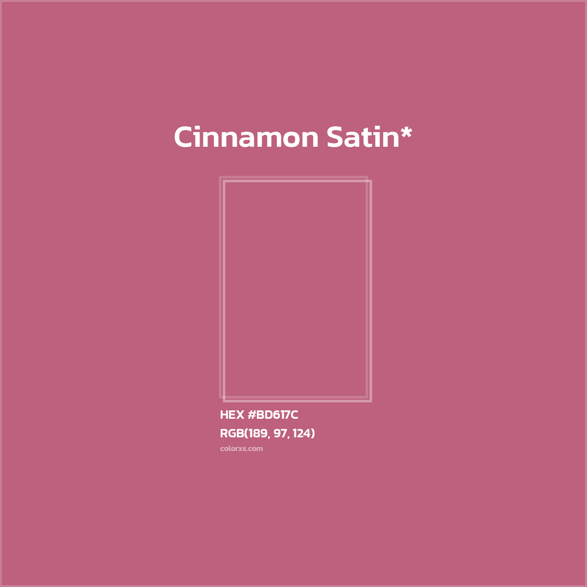 HEX #BD617C Color Name, Color Code, Palettes, Similar Paints, Images