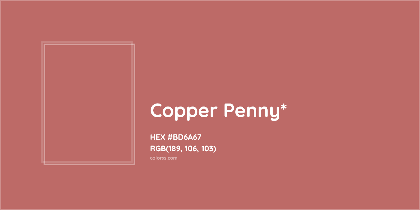 HEX #BD6A67 Color Name, Color Code, Palettes, Similar Paints, Images