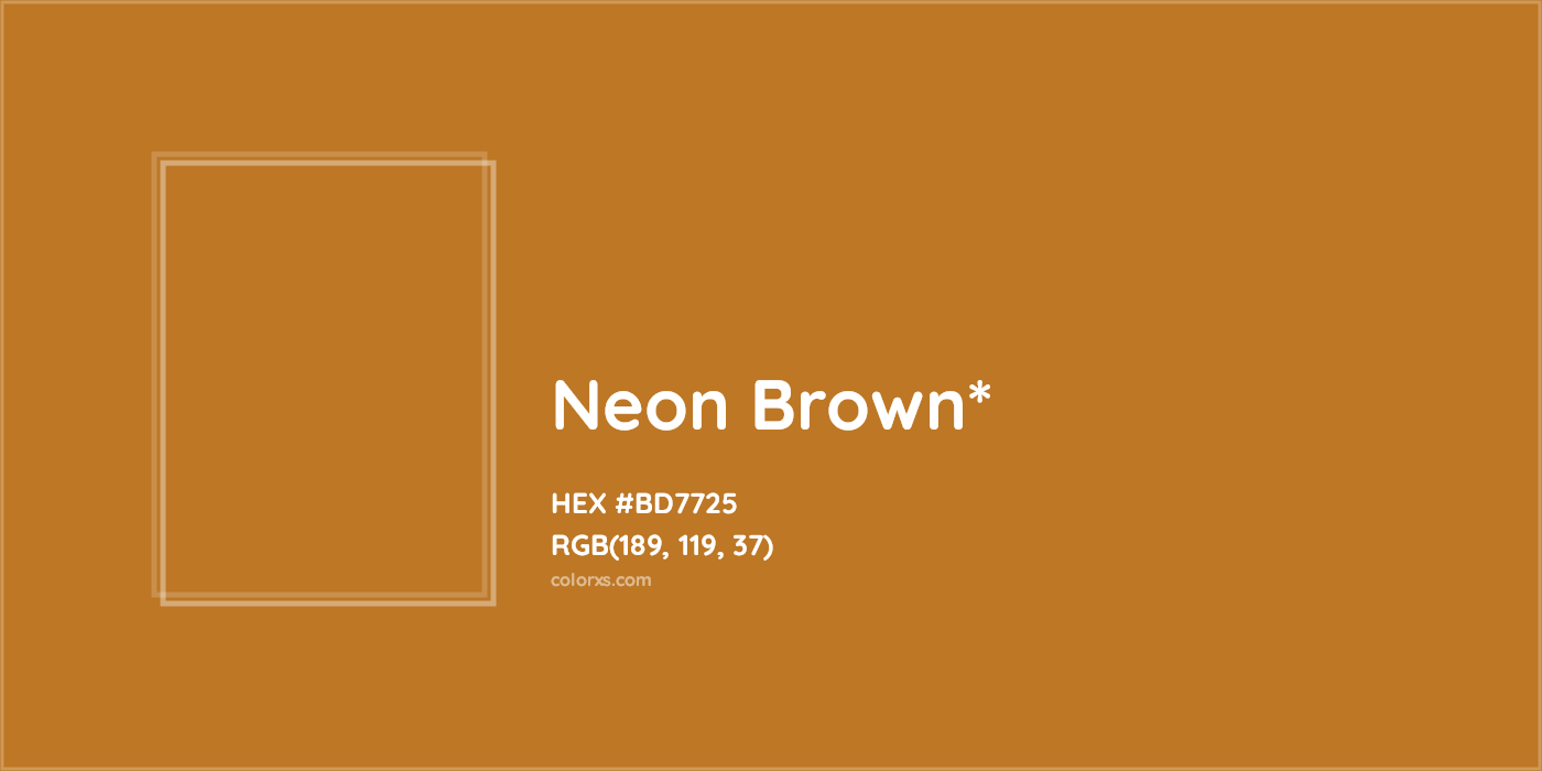 HEX #BD7725 Color Name, Color Code, Palettes, Similar Paints, Images