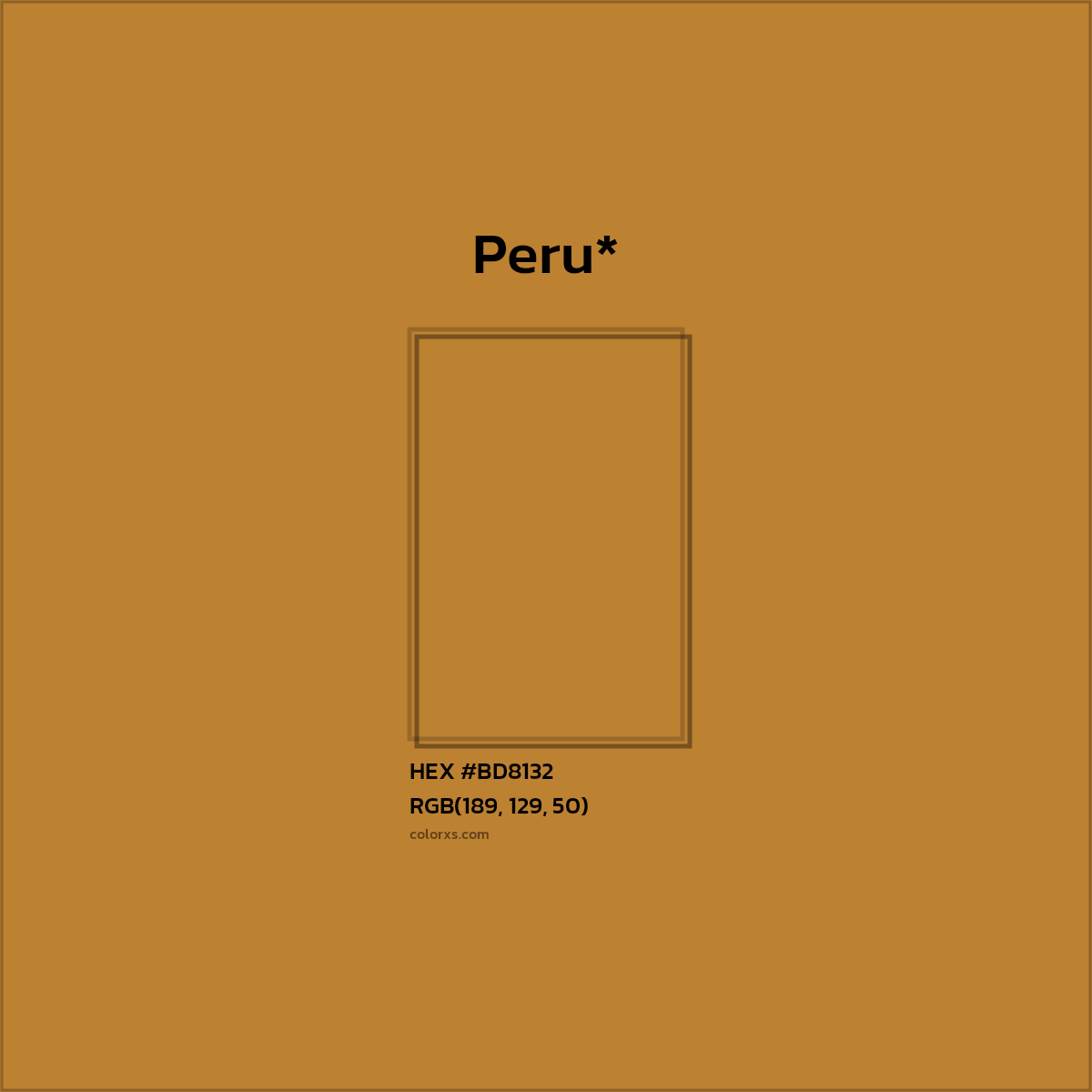 HEX #BD8132 Color Name, Color Code, Palettes, Similar Paints, Images