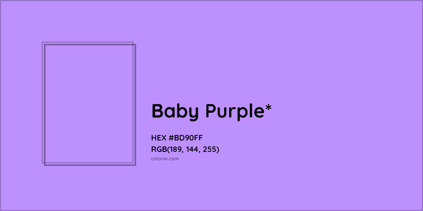 HEX #BD90FF Color Name, Color Code, Palettes, Similar Paints, Images