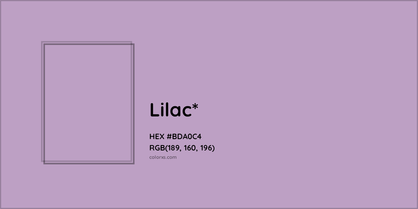 HEX #BDA0C4 Color Name, Color Code, Palettes, Similar Paints, Images