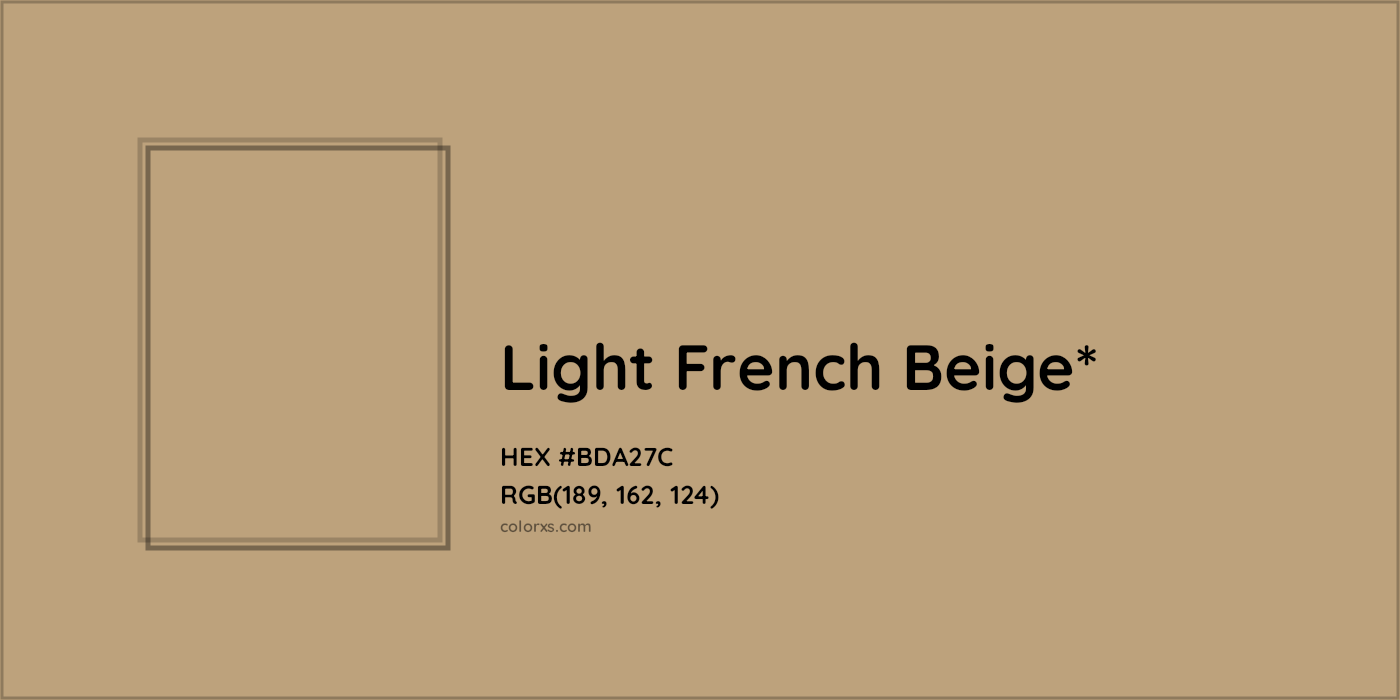 HEX #BDA27C Color Name, Color Code, Palettes, Similar Paints, Images