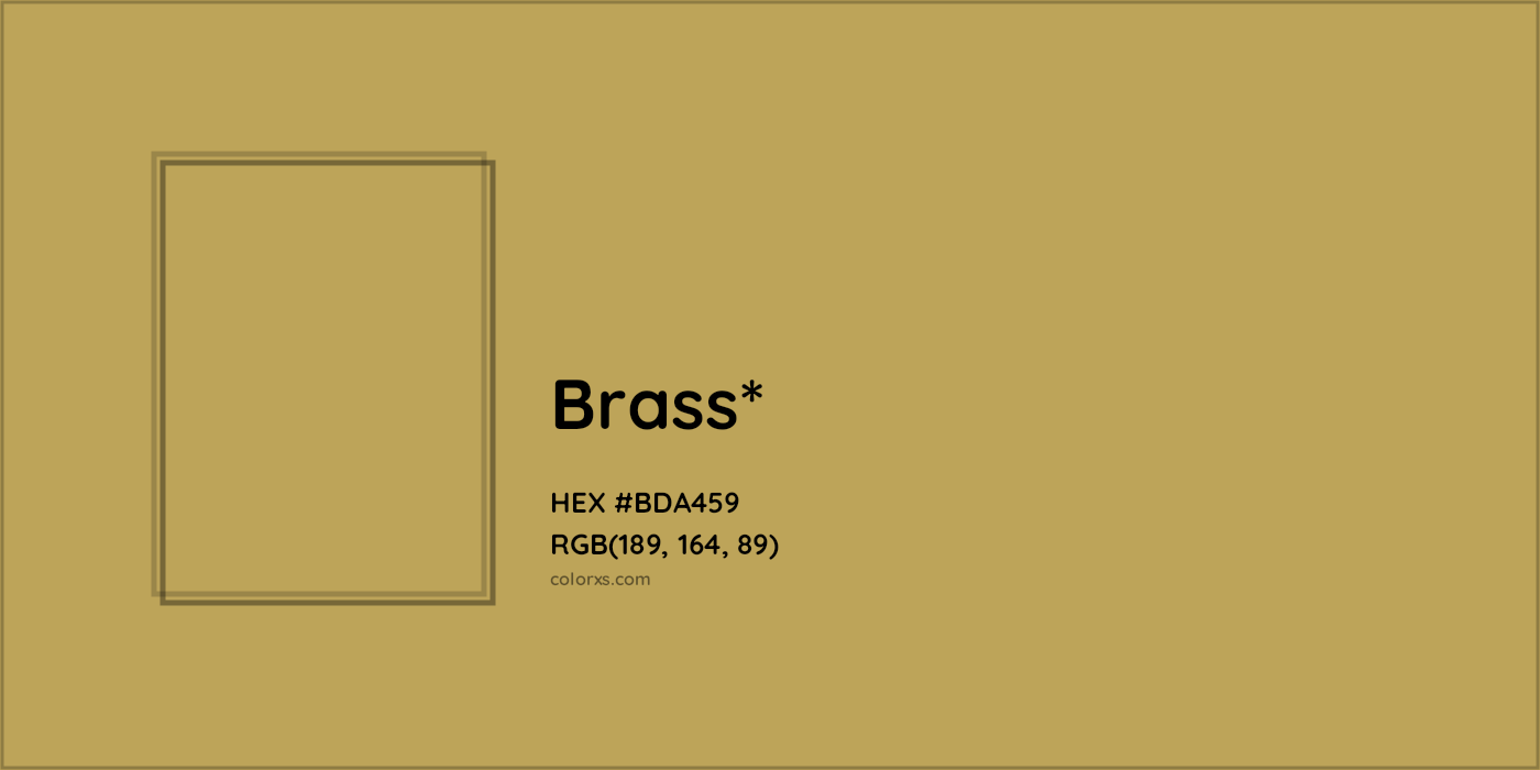HEX #BDA459 Color Name, Color Code, Palettes, Similar Paints, Images