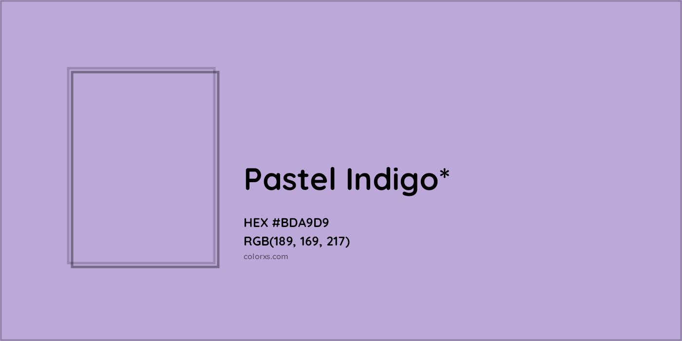 HEX #BDA9D9 Color Name, Color Code, Palettes, Similar Paints, Images