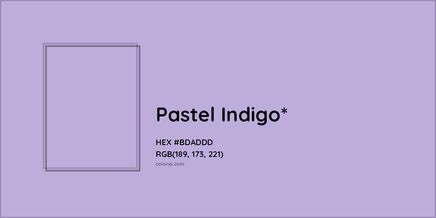 HEX #BDADDD Color Name, Color Code, Palettes, Similar Paints, Images