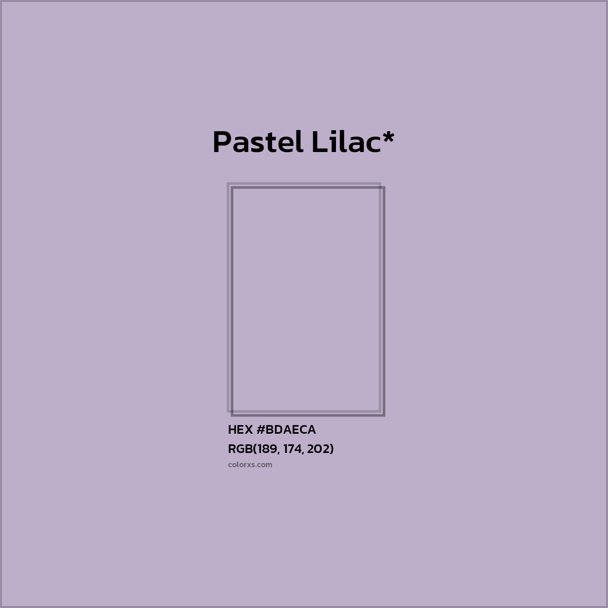 HEX #BDAECA Color Name, Color Code, Palettes, Similar Paints, Images