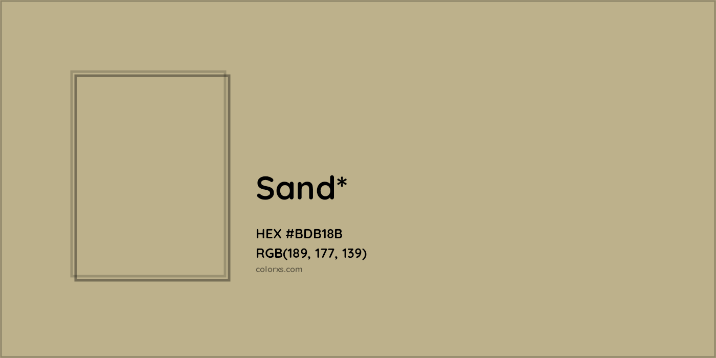 HEX #BDB18B Color Name, Color Code, Palettes, Similar Paints, Images