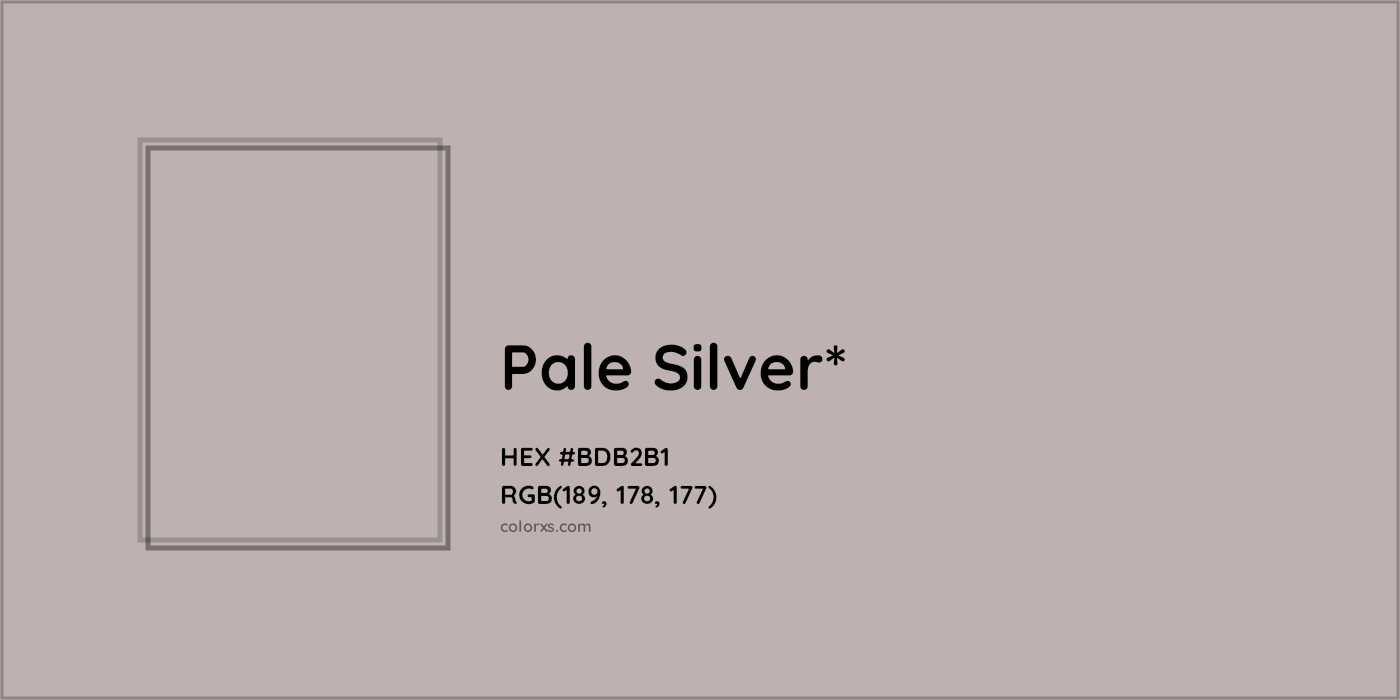 HEX #BDB2B1 Color Name, Color Code, Palettes, Similar Paints, Images