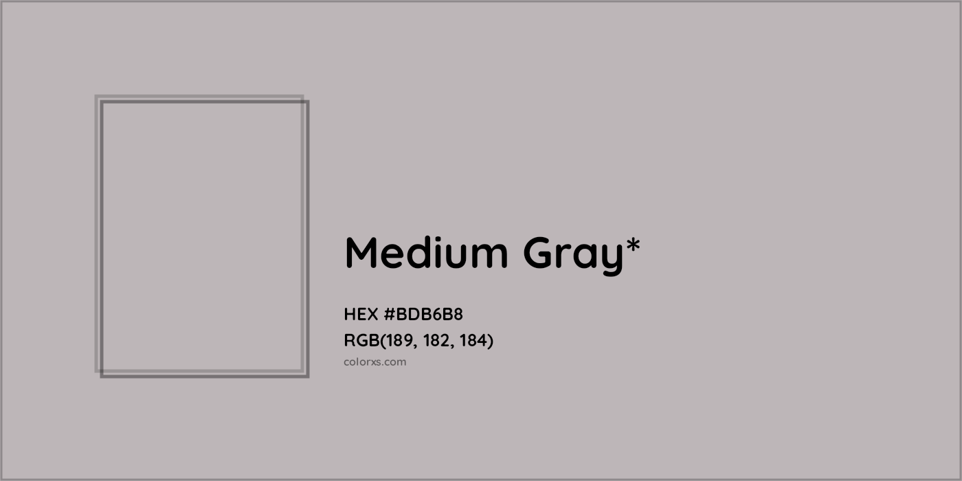HEX #BDB6B8 Color Name, Color Code, Palettes, Similar Paints, Images