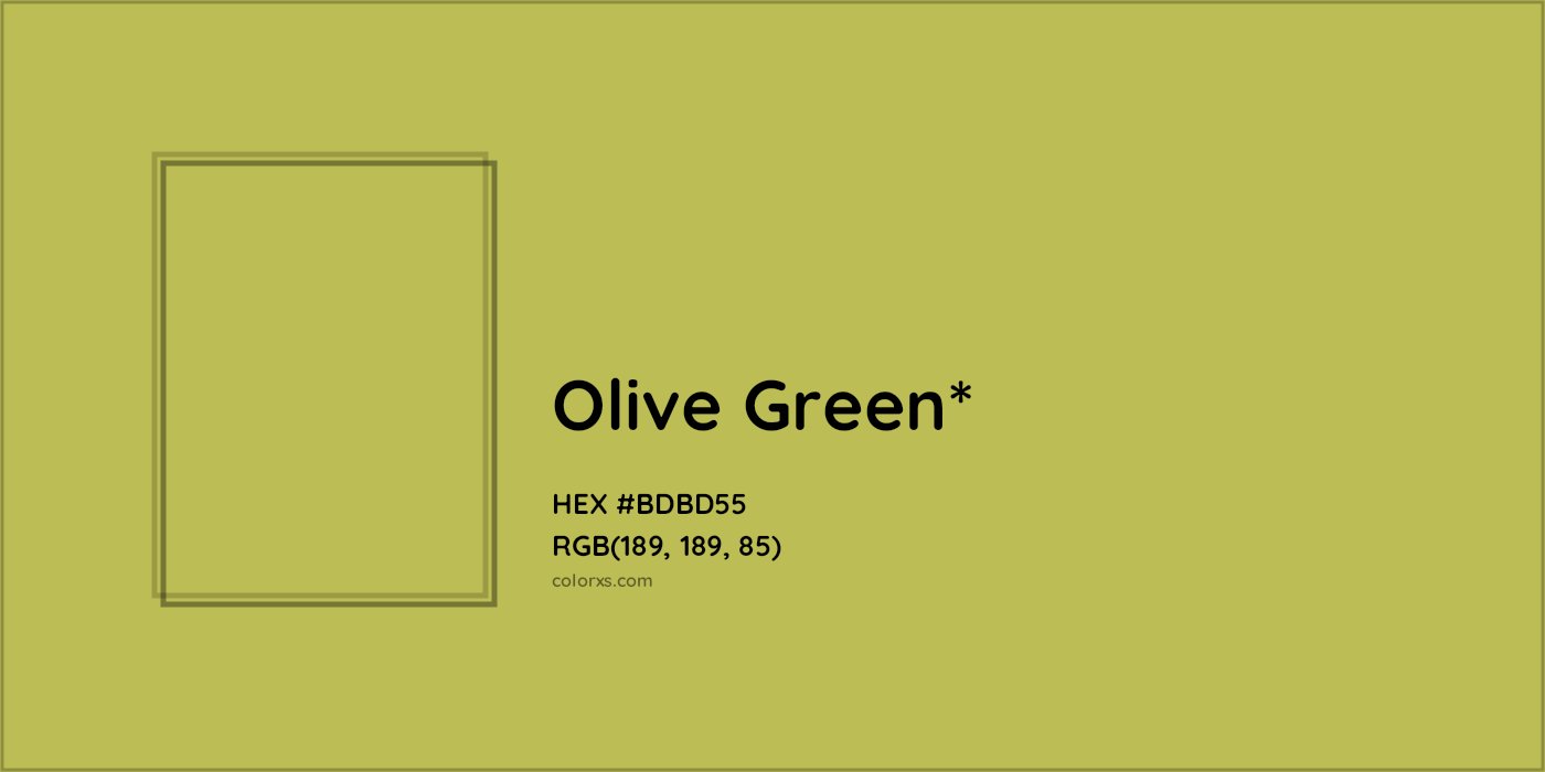 HEX #BDBD55 Color Name, Color Code, Palettes, Similar Paints, Images