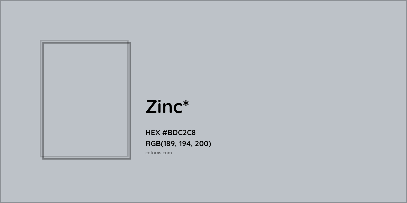 HEX #BDC2C8 Color Name, Color Code, Palettes, Similar Paints, Images