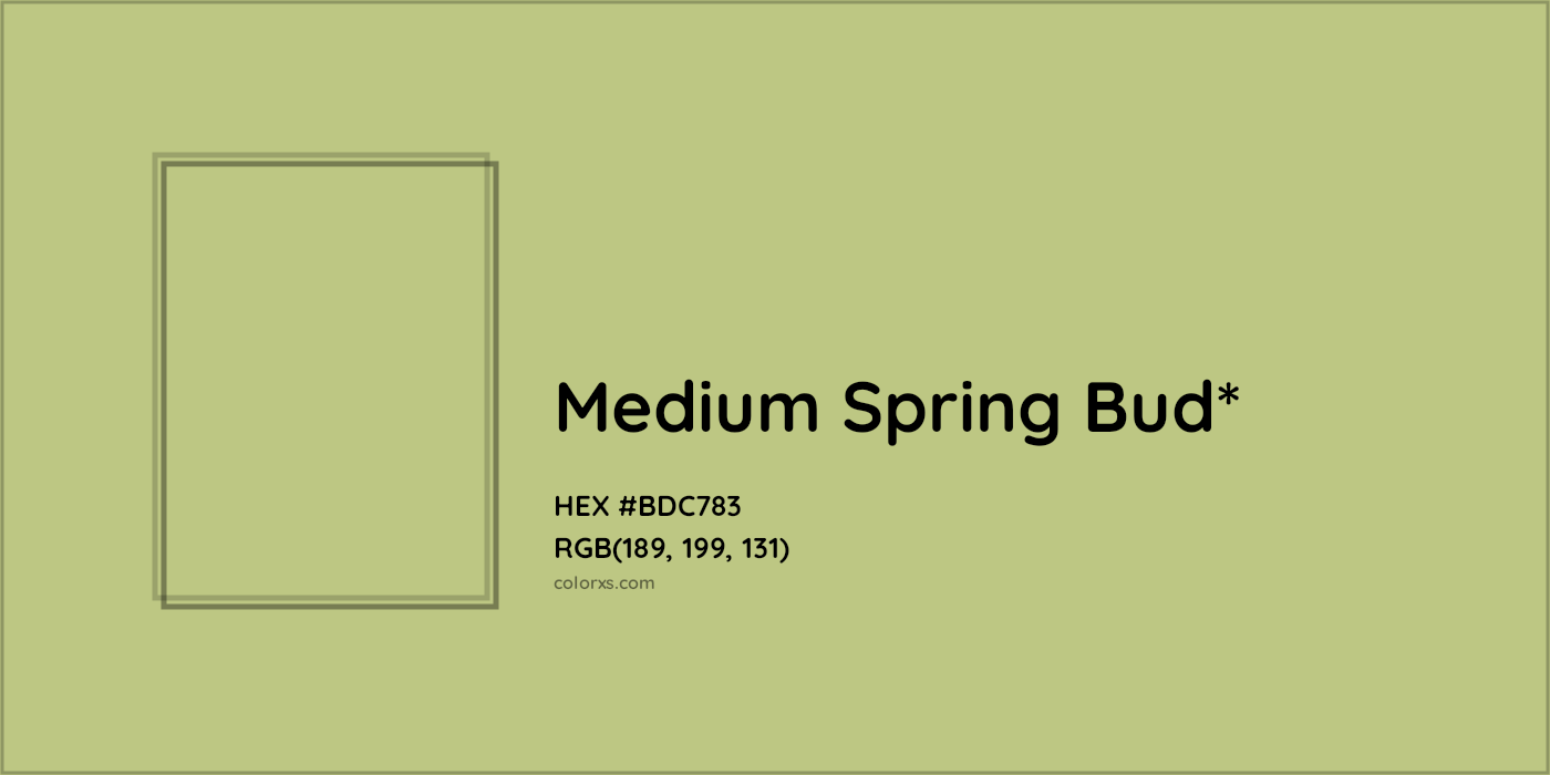 HEX #BDC783 Color Name, Color Code, Palettes, Similar Paints, Images