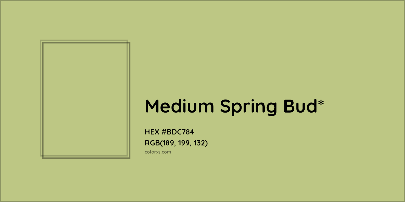 HEX #BDC784 Color Name, Color Code, Palettes, Similar Paints, Images