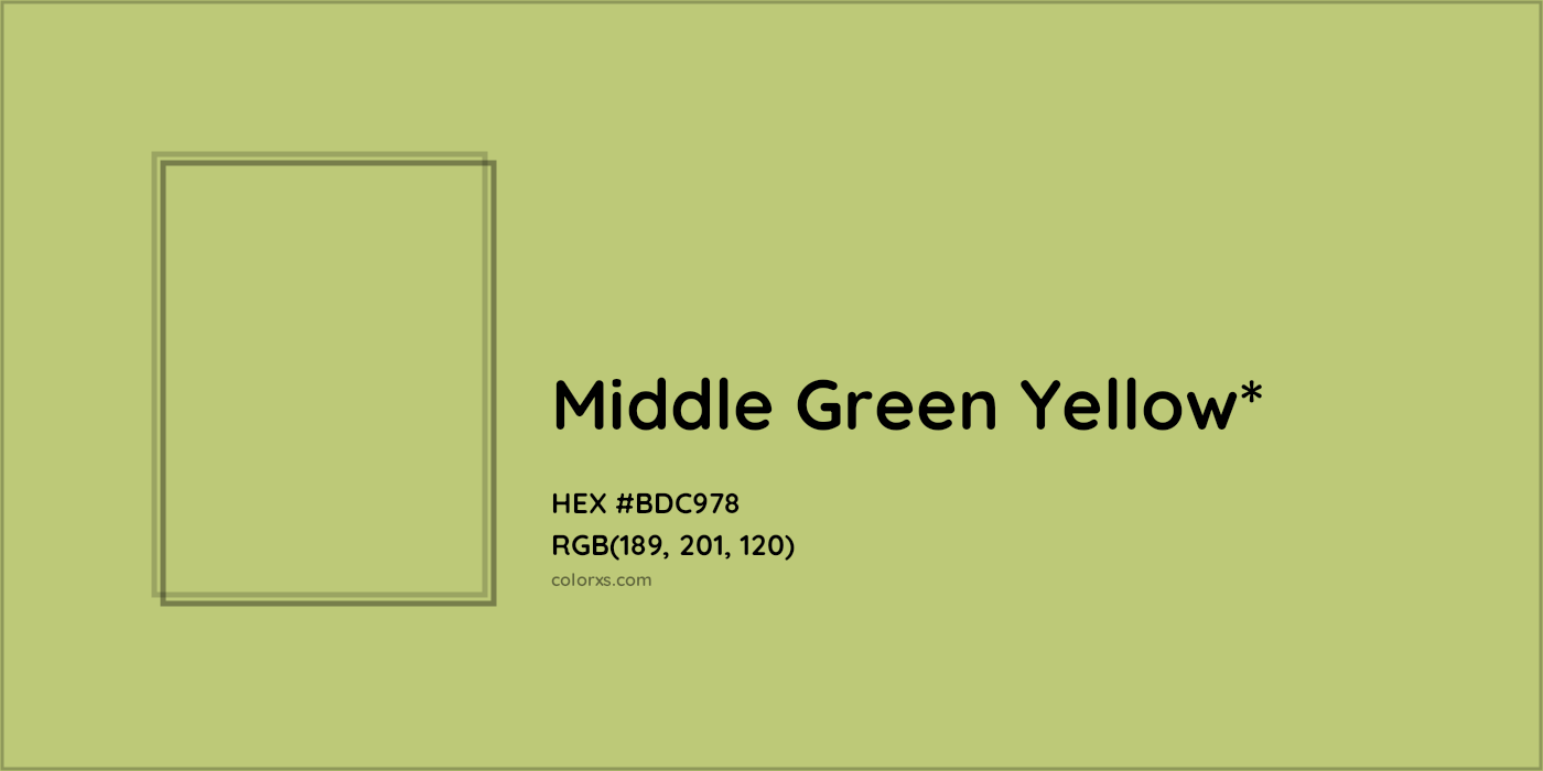 HEX #BDC978 Color Name, Color Code, Palettes, Similar Paints, Images
