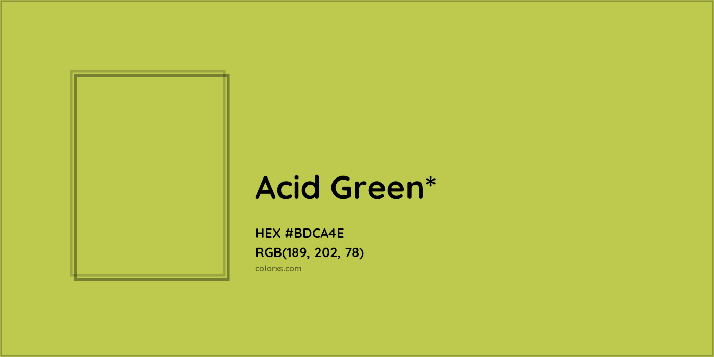HEX #BDCA4E Color Name, Color Code, Palettes, Similar Paints, Images