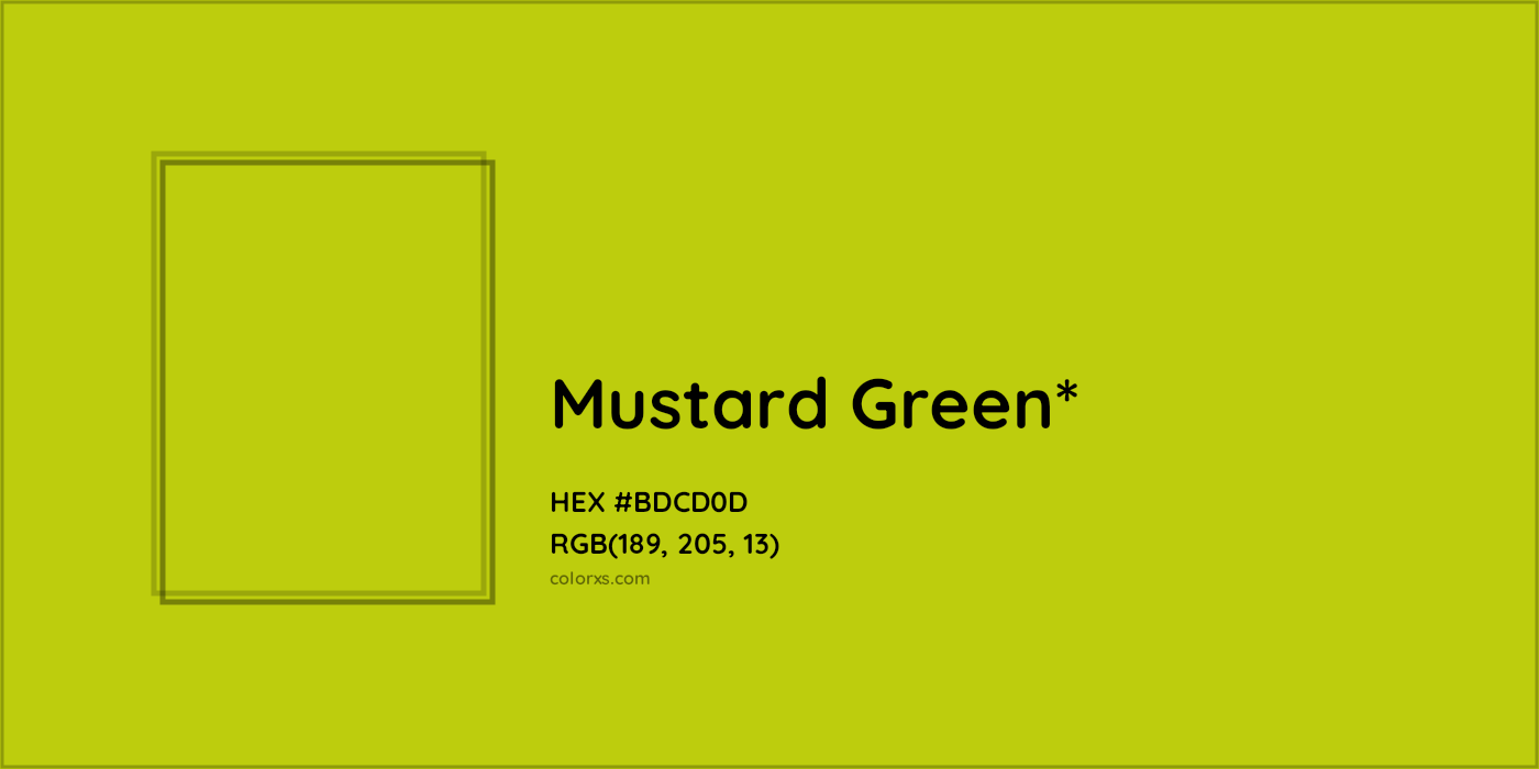 HEX #BDCD0D Color Name, Color Code, Palettes, Similar Paints, Images