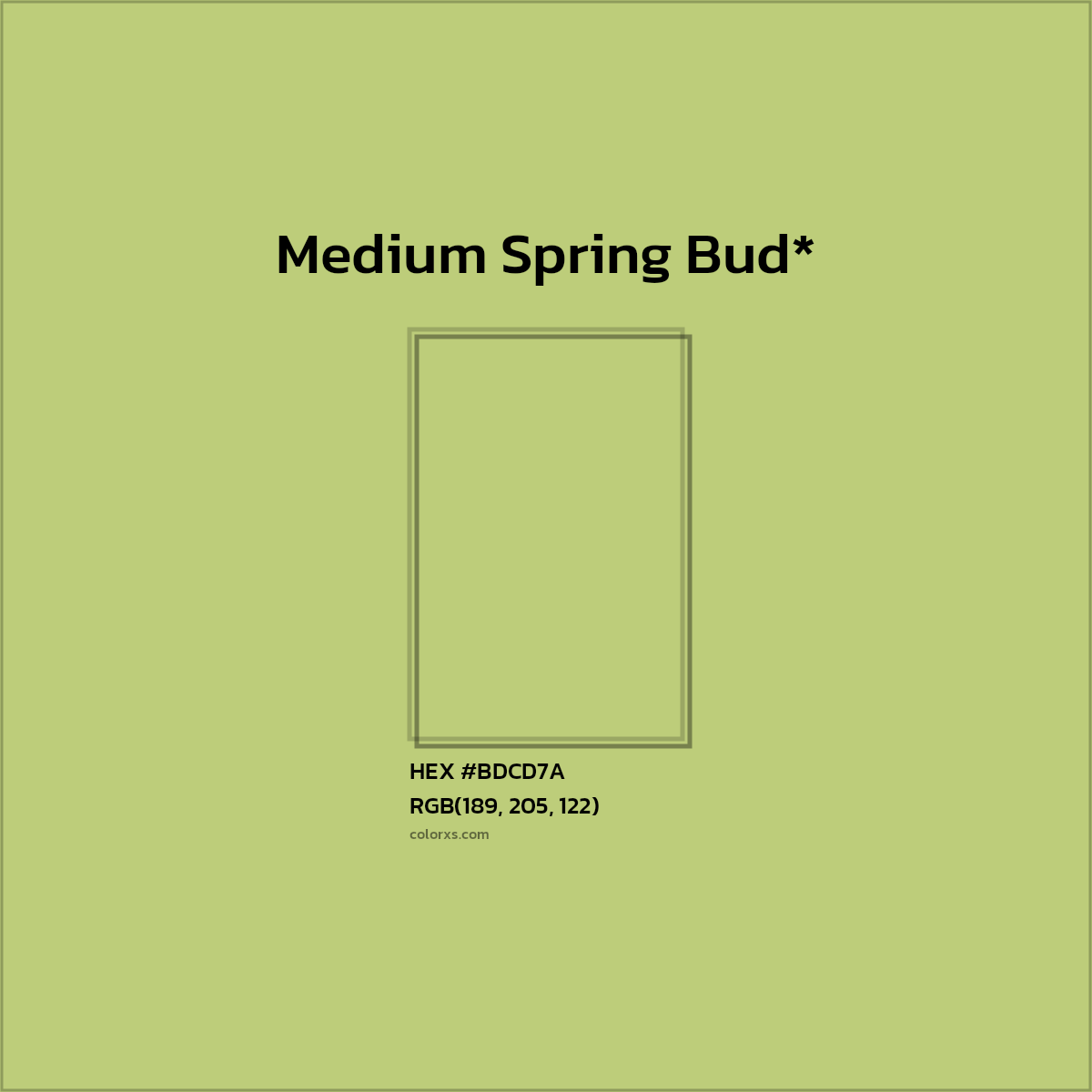 HEX #BDCD7A Color Name, Color Code, Palettes, Similar Paints, Images