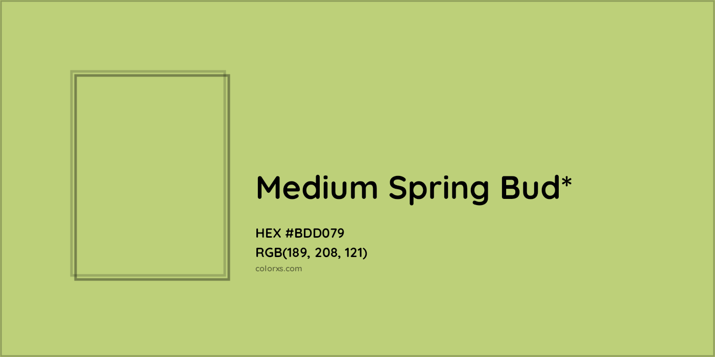 HEX #BDD079 Color Name, Color Code, Palettes, Similar Paints, Images