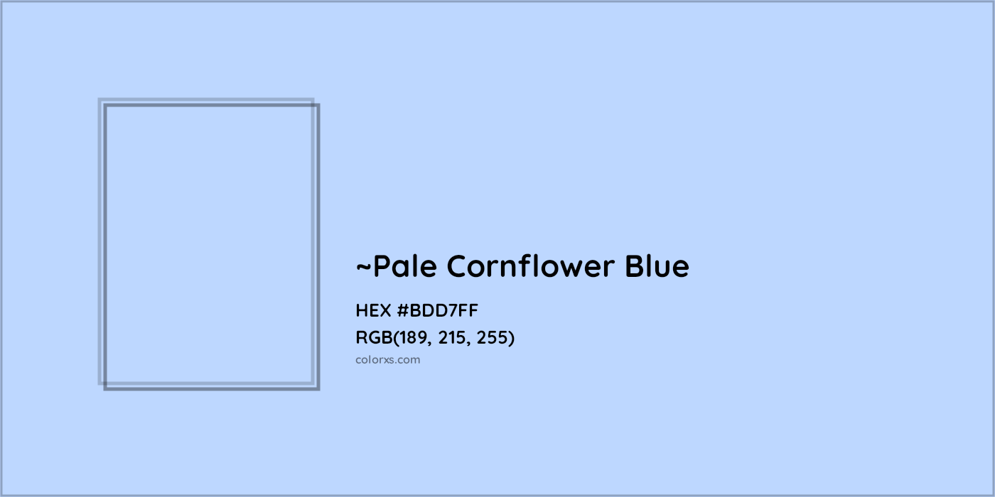 HEX #BDD7FF Color Name, Color Code, Palettes, Similar Paints, Images