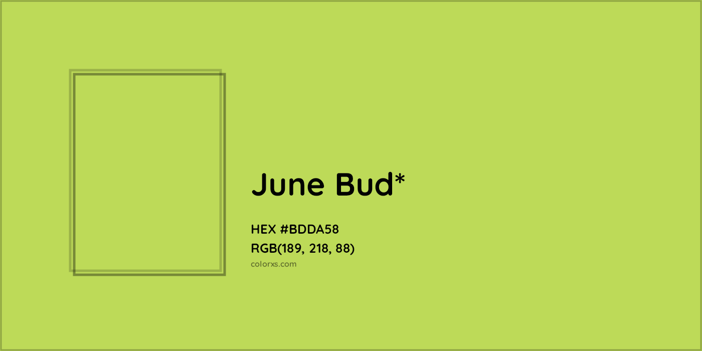 HEX #BDDA58 Color Name, Color Code, Palettes, Similar Paints, Images