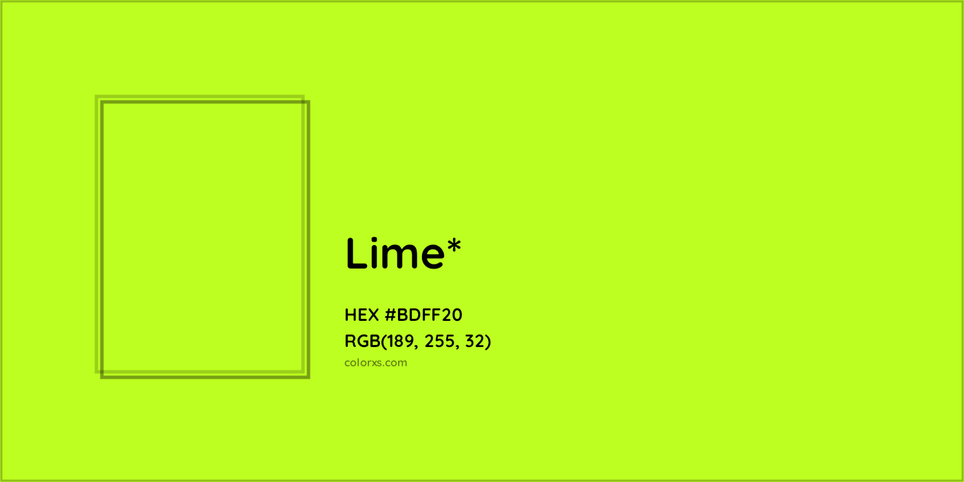 HEX #BDFF20 Color Name, Color Code, Palettes, Similar Paints, Images