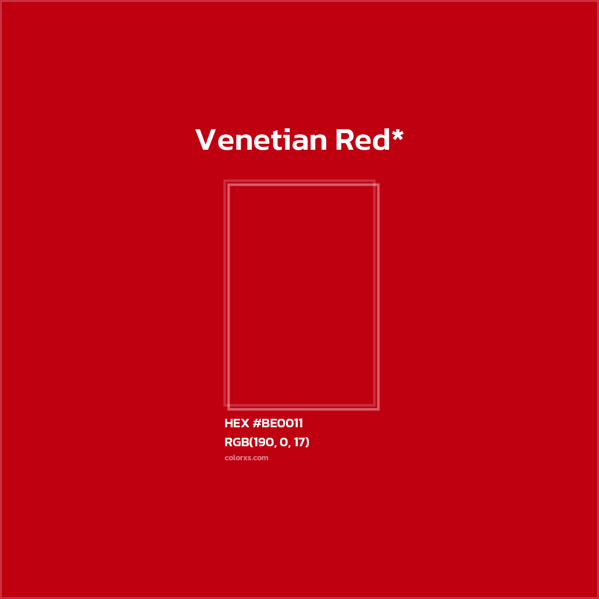 HEX #BE0011 Color Name, Color Code, Palettes, Similar Paints, Images