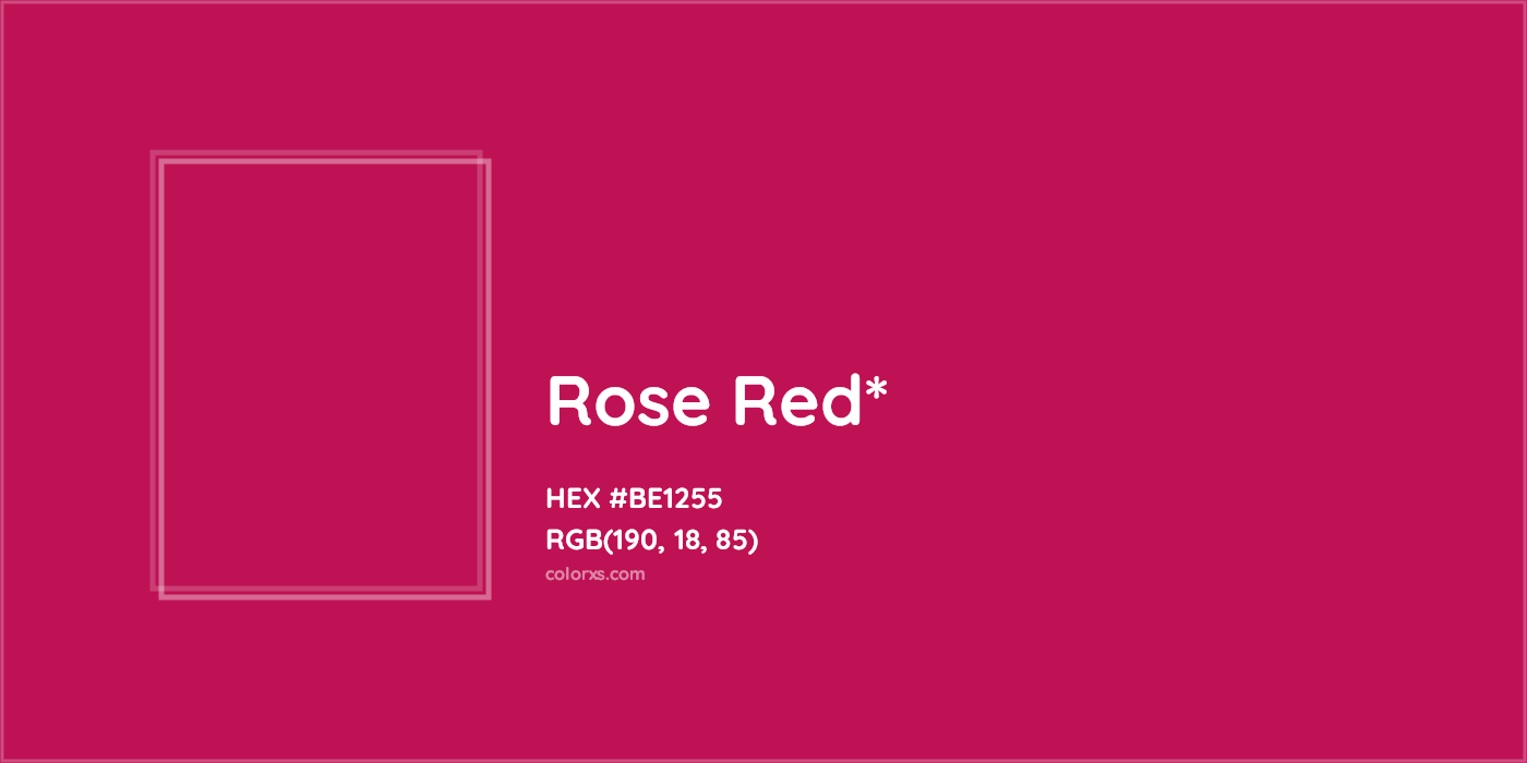 HEX #BE1255 Color Name, Color Code, Palettes, Similar Paints, Images