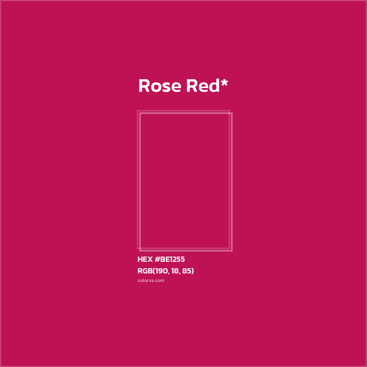 HEX #BE1255 Color Name, Color Code, Palettes, Similar Paints, Images