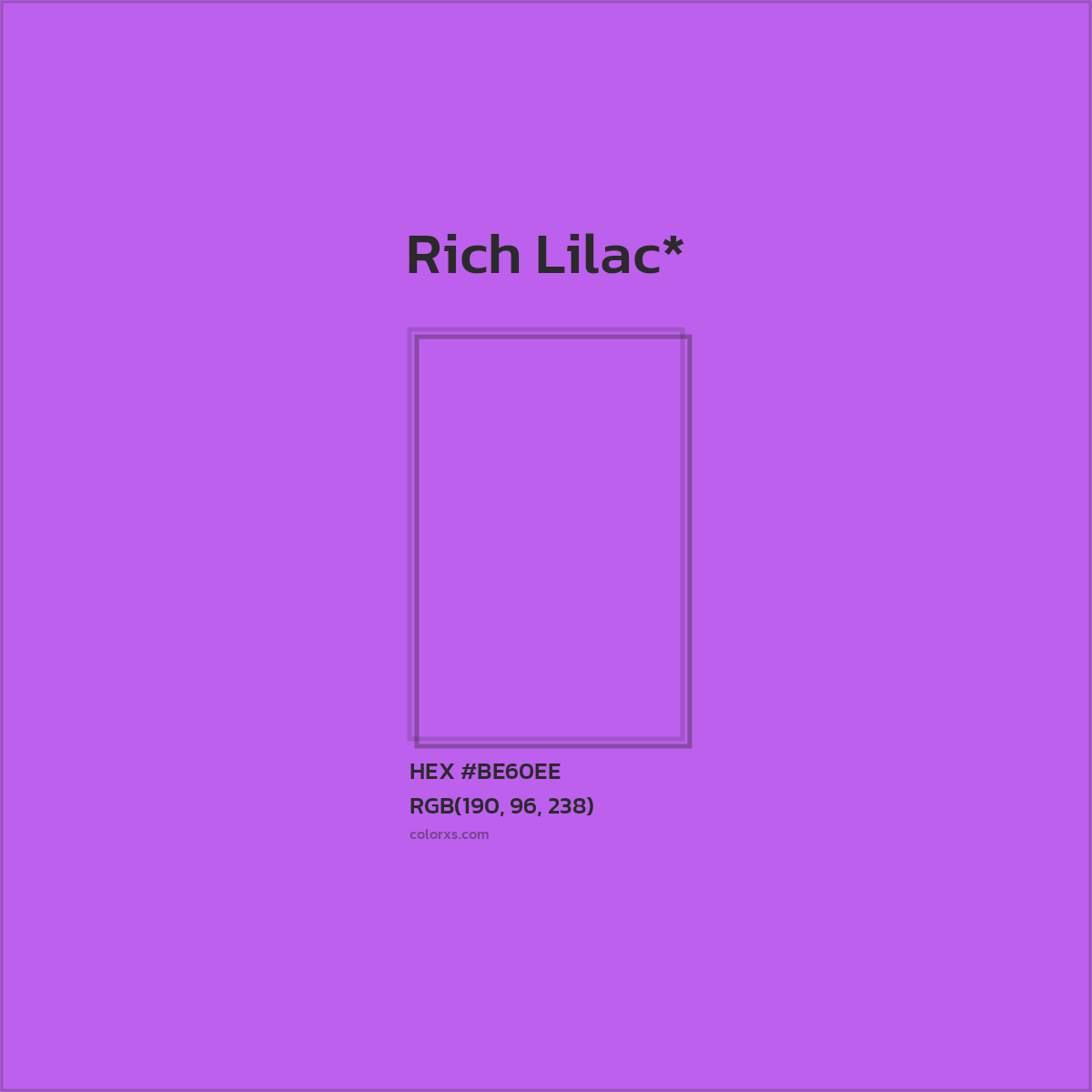 HEX #BE60EE Color Name, Color Code, Palettes, Similar Paints, Images