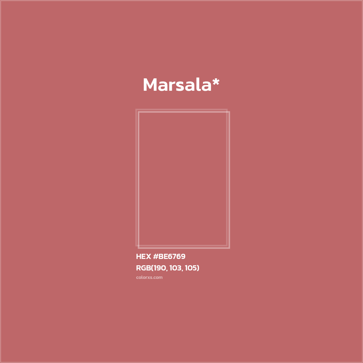 HEX #BE6769 Color Name, Color Code, Palettes, Similar Paints, Images