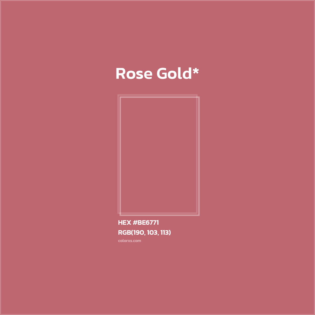 HEX #BE6771 Color Name, Color Code, Palettes, Similar Paints, Images