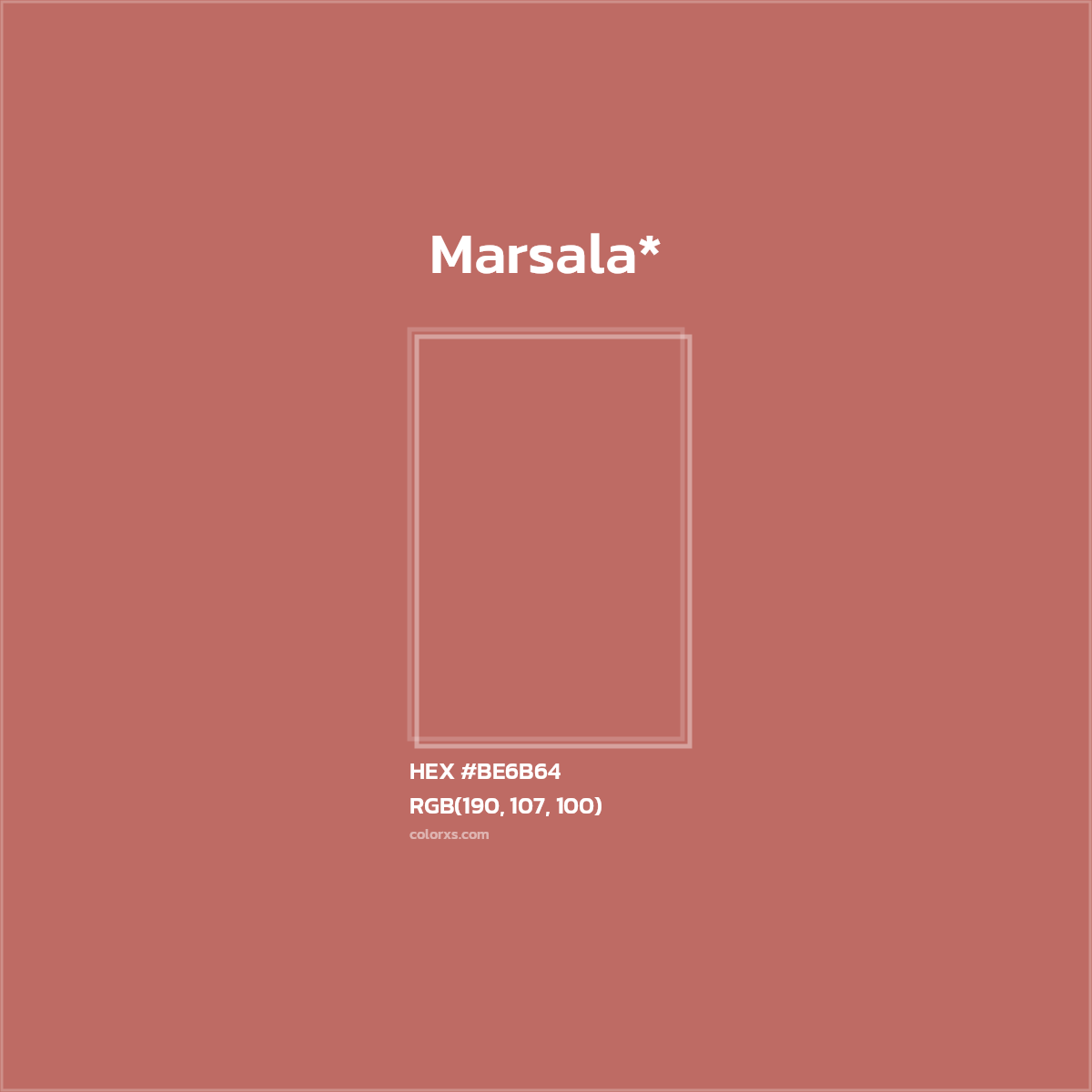 HEX #BE6B64 Color Name, Color Code, Palettes, Similar Paints, Images