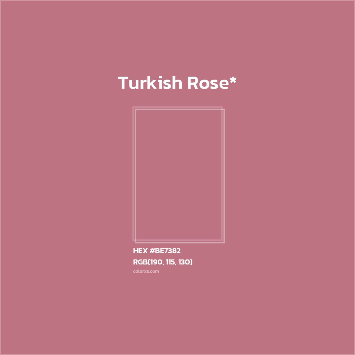 HEX #BE7382 Color Name, Color Code, Palettes, Similar Paints, Images