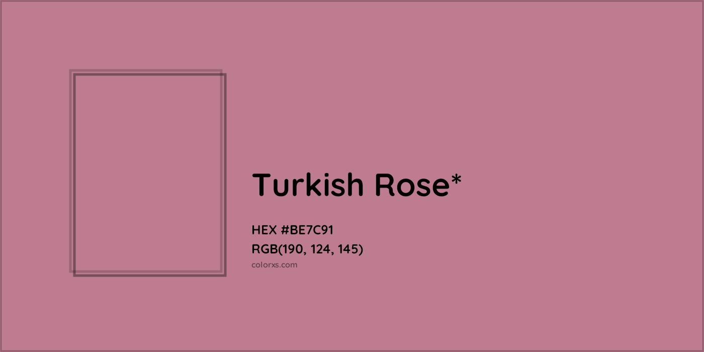 HEX #BE7C91 Color Name, Color Code, Palettes, Similar Paints, Images