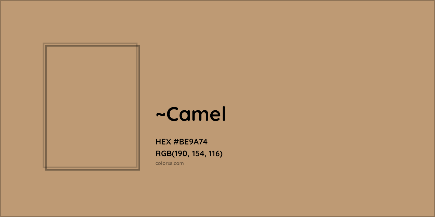 HEX #BE9A74 Color Name, Color Code, Palettes, Similar Paints, Images
