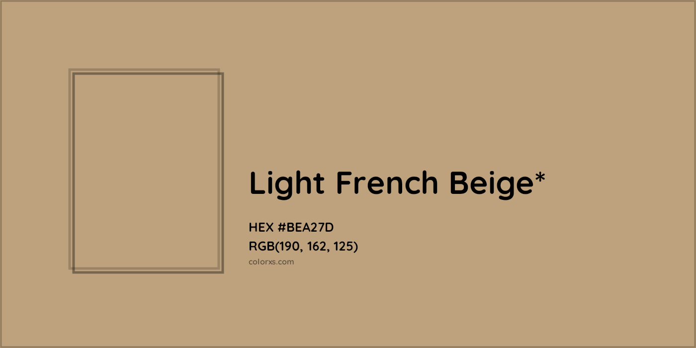 HEX #BEA27D Color Name, Color Code, Palettes, Similar Paints, Images