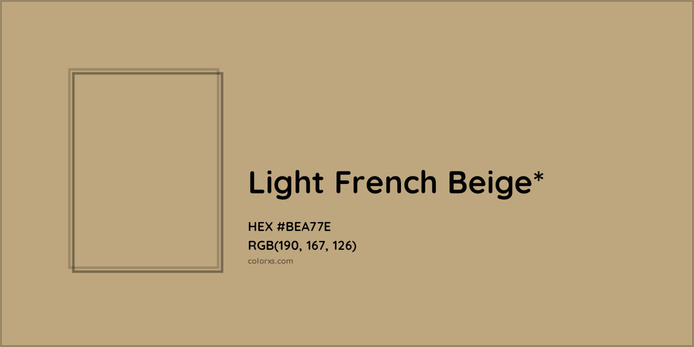 HEX #BEA77E Color Name, Color Code, Palettes, Similar Paints, Images