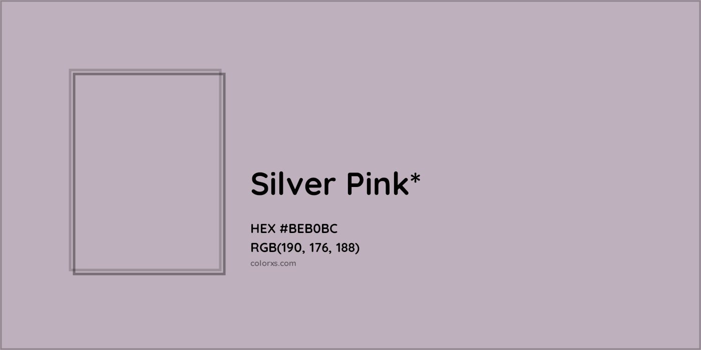 HEX #BEB0BC Color Name, Color Code, Palettes, Similar Paints, Images